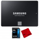 SAMSUNG MZ-77E1T0B/AM 870 EVO SATA 2.5-inch SSD, 1TB Bundle with Lexar 32GB High-Performan