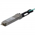 StarTech.com MSA Uncoded Compatible 15m/49.2ft 40G QSFP+ to QSFP+ AOC Cable - 40 GbE QSFP+