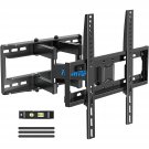 Tv Wall Mount - Full Motion Tv Wall Mount For Most 26-65 Inch Flat And Curved Tv Up To 88