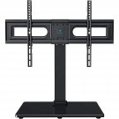 Swivel Desktop Tv Stand Mount For 37-75 Inch Lcd Oled Flat/Curved Screen Tvs-Height Adjust