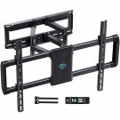 Full Motion Tv Wall Mount For 37-75 Inch Tvs, Tv Mount With Smooth Swivel, Tilt, Extension