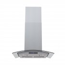 Island Range Hood 30 inch with 500 CFM,Stainless Steel Ducted Kitchen Vent Hood Extractor 
