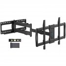 Long Arm Tv Wall Mount For 37-84 Inch Tvs, Full Motion Tv Mount With 42.72 Inch Extension 
