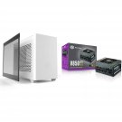 Cooler Master NR200P White SFF Small Form Factor Mini-ITX Case with Tempered Glass or Vent