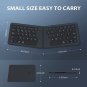 Bk06 Bluetooth Keyboard - Multi-Device Portable Keyboard Bluetooth 5.1 For Ios, Android, W