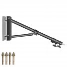 Neewer Wall Mounting Triangle Boom Arm for Ring Light, Monolight, Softbox, Reflector, Umbr