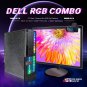 Dell PC Black Treasure Box RGB Desktop Quad Core I5 up to 3.6G, 16G, 512G SSD, WiFi, BT, R