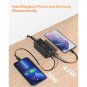 Usb C Charger, 100W Pd Gan3 Fast Wall Charger Block, 4-Ports [2Usb-C + 2Usb] Charging Stat