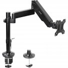VIVO Heavy Duty Articulating Single Pneumatic Spring Arm Desk Mount Stand, Fits 17 to 32 i