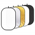NEEWER 40""x60""/100x150cm Light Reflectors for Photography, Portable 5 in 1 Collapsible Mul