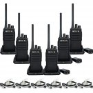 Rt17 Walkie Talkies Long Range, Durable Two Way Radio Rechargeable With Usb Charger Base, 