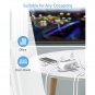 Surge Protector Power Strip With 3 Usb, Flat Plug Dorm Extension Cord With Multiple Outlet