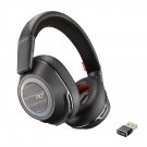 Plantronics - Voyager 8200 UC (Poly) - Bluetooth Dual-Ear (Stereo) Headset - USB-A Compati