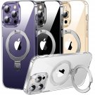 Invisible Stand Magnetic Ring Case For Iphone 14 Pro 6.1 Inch [Compatible With Magsafe] [N