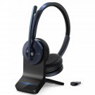 Anker PowerConf H700 with Charging Stand, Bluetooth Headset with Microphone, Active Noise 