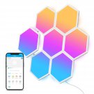 Hexagon Light Panels, Smart Led Wall Lights, Glide Hexa Rgbic Wall Lights With Music Sync 