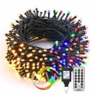 Christmas Tree Lights, 115Ft 300 Led Color Changing Christmas Lights With Remote, 11 Modes