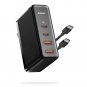 Usb C Charger, 100W Charger 4-Port, 100W Wall Charger Fast Charging Station, Gan Ii Chargi