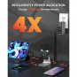Usb C Charger, 100W Charger 4-Port, 100W Wall Charger Fast Charging Station, Gan Ii Chargi