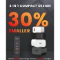 Usb C Charger, 100W Charger 4-Port, 100W Wall Charger Fast Charging Station, Gan Ii Chargi