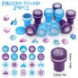 130Pcs Frozen Party Favors Birthday Supplies Bags Necklace Silicone Bracelet Stamper Ring