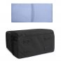 Desktop Computer Travel Bag, Rolling Desktop Computer Carrying Case With Wheels Double Lay
