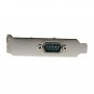 StarTech.com 1 Port Low Profile Native RS232 PCI Express Serial Card with 16550 UART & 3m