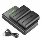 NEEWER NP-F550 Battery Charger Set Compatible with Sony NP-F970 F750 F770 F960 F550 F530 F