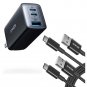 Anker USB C Cable, [2-Pack, 6ft] USB C Charger Cable, Premium Nylon USB A to Type C Charge