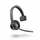Poly - Voyager 4310 UC Wireless Headset (Plantronics) - Single-Ear Headset with Boom Mic -