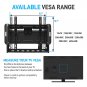 Pyle PSW681MF1 Universal Fixed TV Wall Mount - Slim Quick Install VESA Mounting Bracket fo