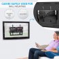 Pyle PSW681MF1 Universal Fixed TV Wall Mount - Slim Quick Install VESA Mounting Bracket fo