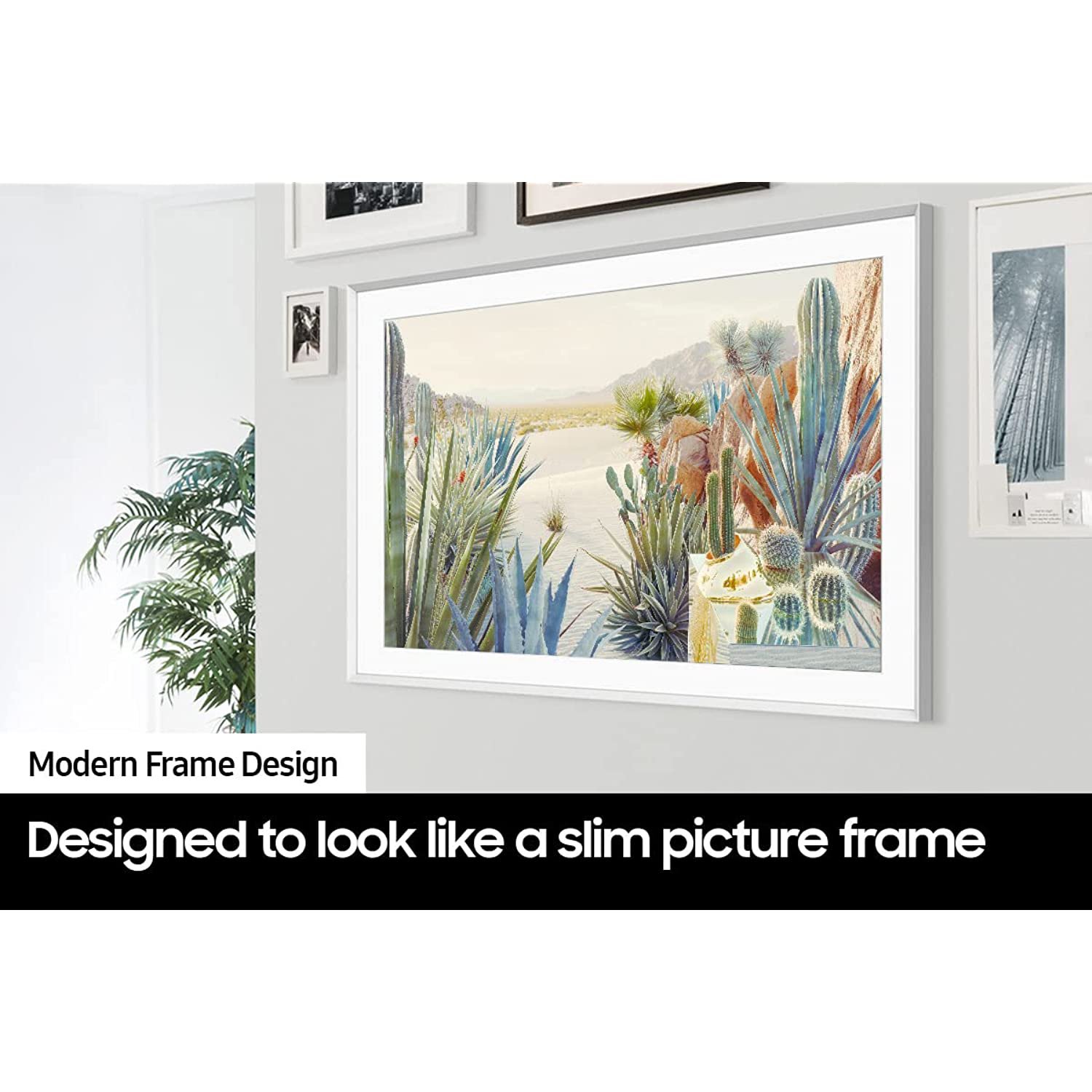 SAMSUNG 65-Inch Class QLED 4K The Frame LS03B Series, Quantum HDR, Art ...