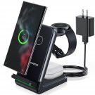 Wireless Charging Station For Samsung, 3 In 1 Fast Wireless Charger For Samsung Devices Ga