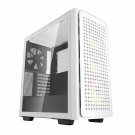 DeepCool CK560 WH PC Case ATX High-Airflow Front Panel with 3pcs 120mm ARGB Fans Mid-Tower