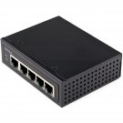 StarTech.com Industrial 5 Port Gigabit PoE Switch - 30W - Power Over Ethernet Switch - Har