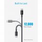 Anker 333 USB C to USB C Cable (6ft 100W, 2-Pack), USB 2.0 Type C Charging Cable Fast Char