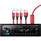 Pioneer MVH-X390BT Digital Media Receiver with Pioneer ARC app, MIXTRAX, Built-in Bluetoot