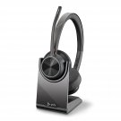 Poly - Voyager 4320 UC Wireless Headset + Charge Stand (Plantronics) - Headphones with Boo