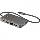 StarTech.com USB-C Multiport Adapter - USB-C to 4K 30Hz HDMI or 1080p VGA - USB Type-C Min