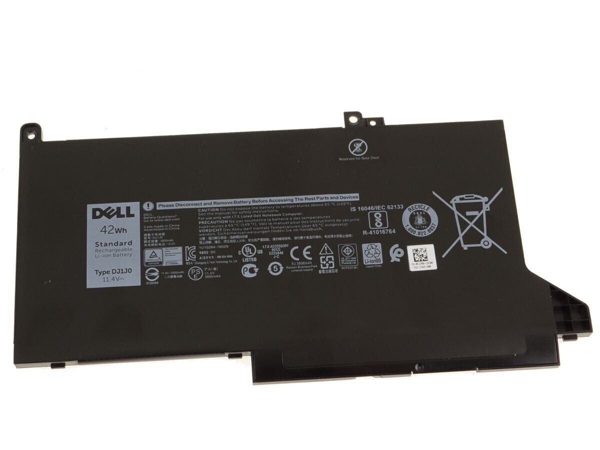 NEW Genuine Dell DJ1J0 42Wh Battery Latitude 7480 7380 7290 C27RW PGFX4