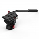 IFOOTAGE Video Fluid Head, Video Tripod Head for Photography, Aluminum Fluid Drag Pan Head