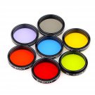 Telescope Filter 1.25 Inches Moon Filter Cpl Filter Five Color Filters Kit 7Pcs Filters Se