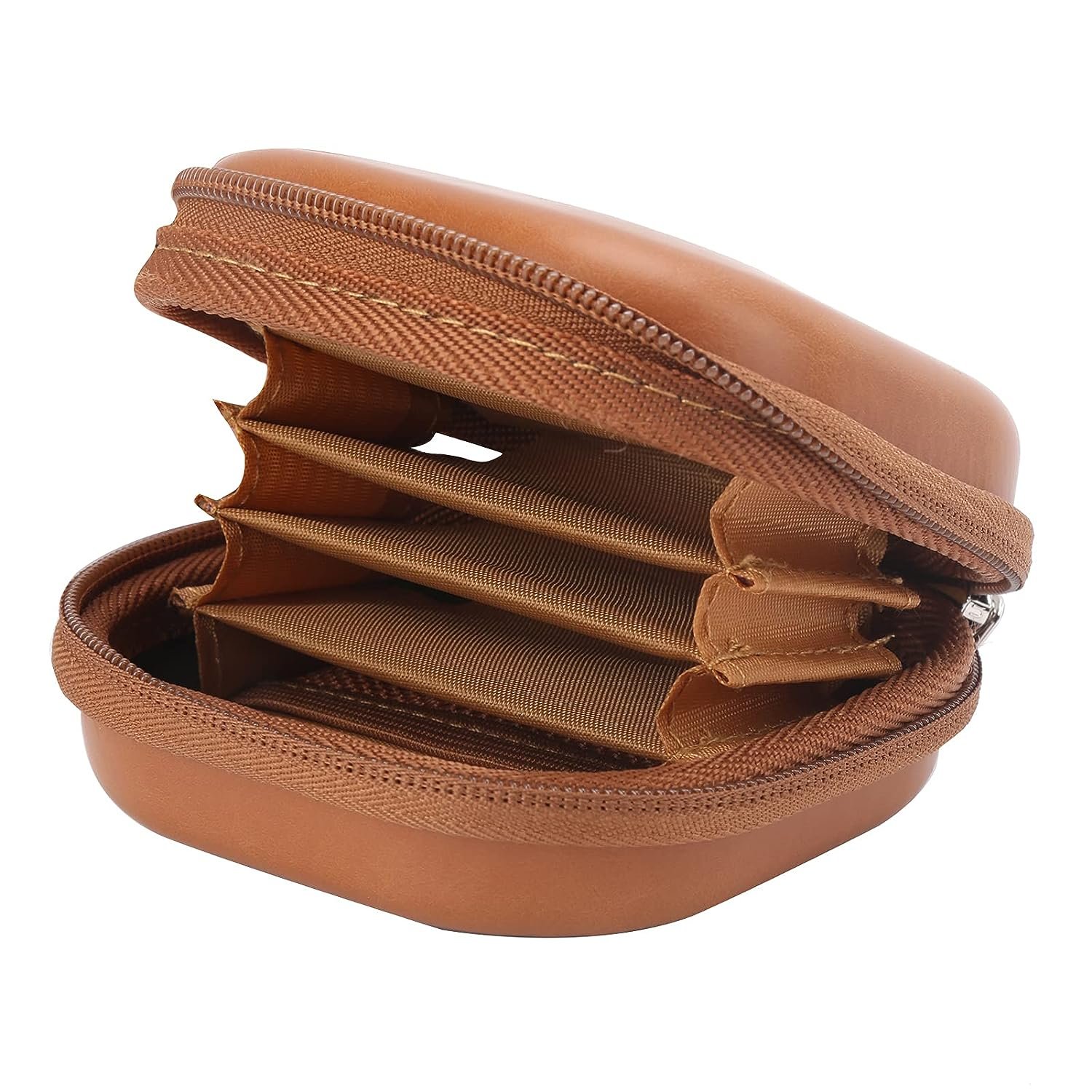 Pu Lens Filter Pouch Case For 5 Circular Filters Up To 82Mm, Circular Lens Filter Protecto