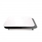 Limostudio Table Top Agg835, 12 X 12 Inch / 30 X 30Cm, Black & White Acrylic Reflective Di