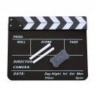 Movie Directors Clapboard, Photography Studio Video Tv Acrylic Clapper Board Dry Erase Fil