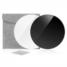 NEEWER 12"/30cm Photography Display Boards, Non Reflective and Reflective Black and White