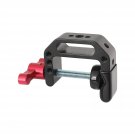 C-Clamp With 1/4 And 3/8 Thread Hole For Camera Monitor(Red T-Handle) - 1687