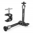 SmallRig Clamp w/ 1/4" and 3/8" Thread and 9.8 Inches Adjustable Friction Power Articulati