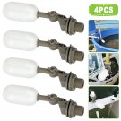 4Pcs Water Float 1/2" Automatic Shut Off Valve Quick Connctor Tank Overfill Stop